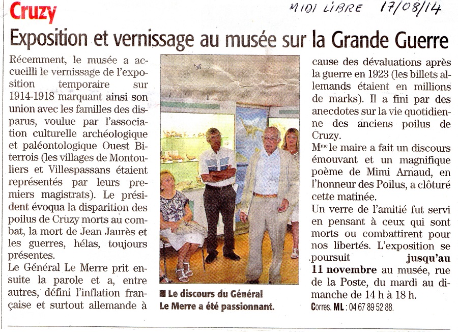 midi libre 17.8.2014