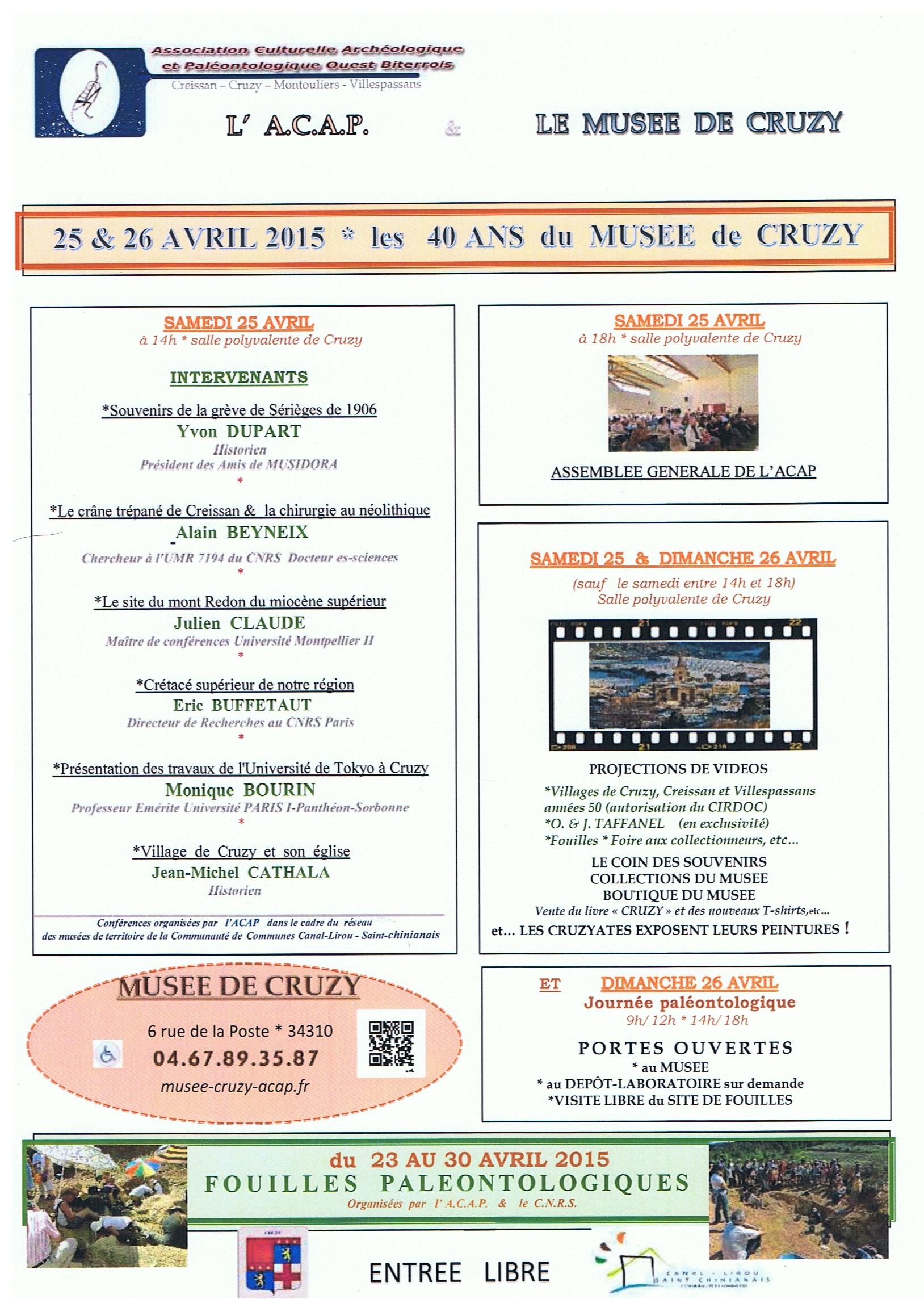 programme definitif 40 ans